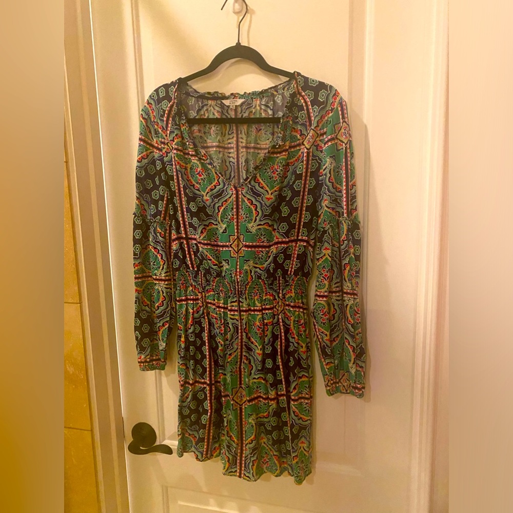 Crown & Ivy Multi color Dress M